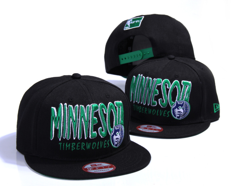 NBA Minnesota Timberwolves NE Snapback Hat #03